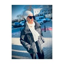 KURTKA Annette Görtz SZALIK + CZAPKA Allude 100% kaszmir